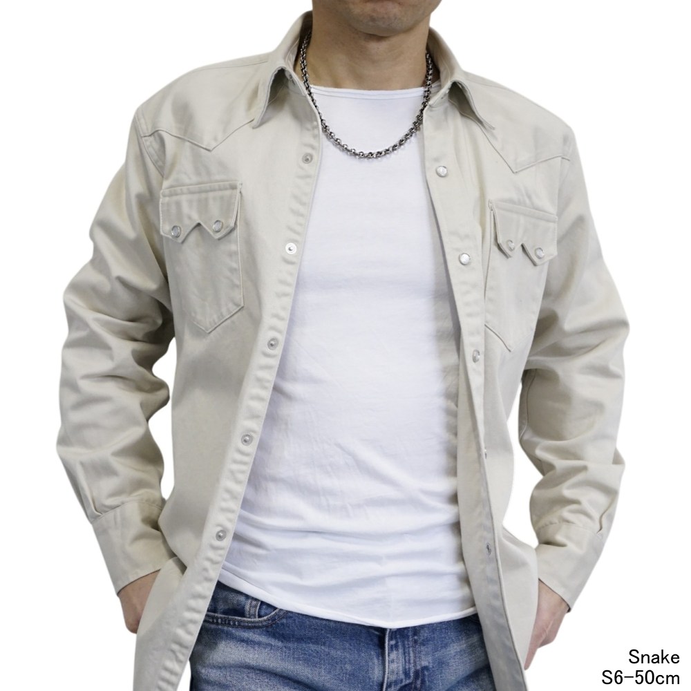 チタンネックレス/snakes