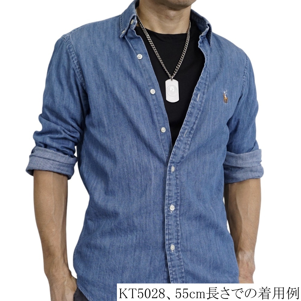 チタンネックレス/家紋ペンダント